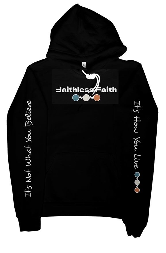 Faithless Faith hoodie — front